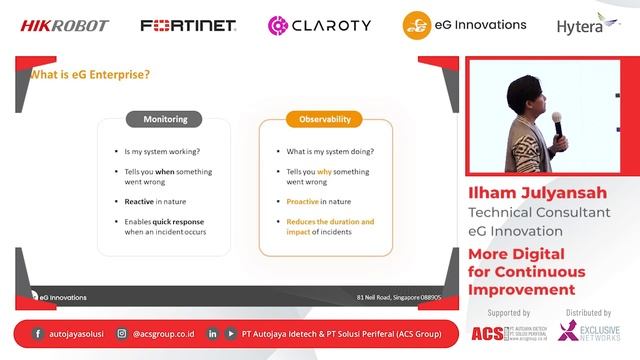 Full Stack Observability for your Manufacturing IT Ecosystem | Ilham Julyansyah - eG Innovations смотреть онлайн
