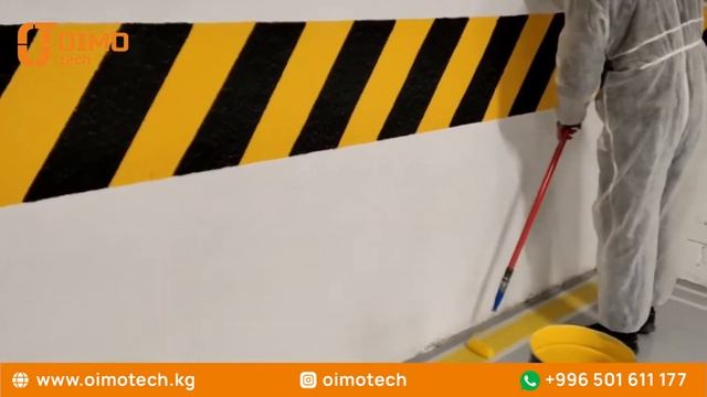 Эпоксидный наливной пол от OimoTech для парковки Авангард Стиль