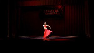 Александра Шкодина на фестивале Layaly Al Qahira