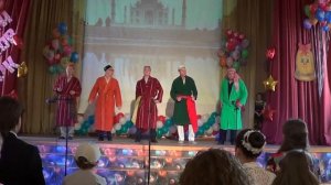 Папы поют на выпускном