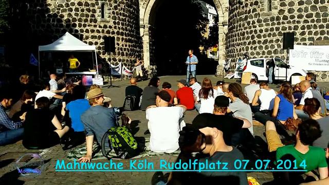 #MDO Rede 4 Mahnwache Köln vom 07 07 2014 смотреть онлайн
