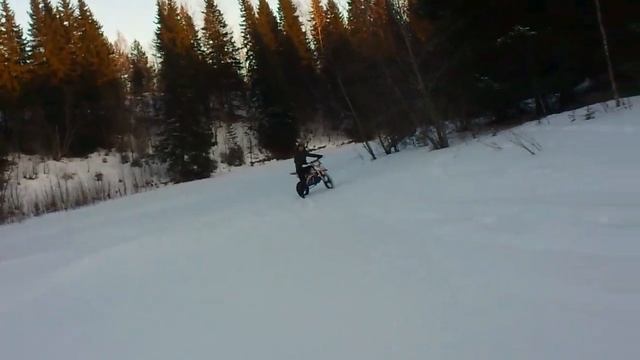 Питбайк kayo zs 155 зима 2016 провалился под лед р смотреть онлайн