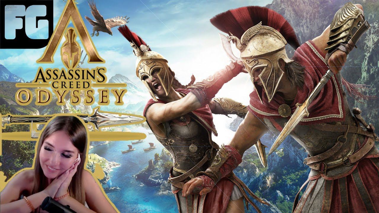 Одиссея за Алексиос ➤Прохождение НА РУССКОМ➤Assassin’s Creed Odyssey➤ Девушка стримит➤ Прохождение 1