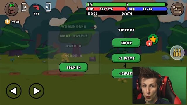 BEST MOBILE GAME EVER?!? | One Gun: Stickman смотреть онлайн