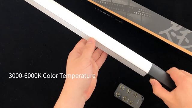 LUXCEO Q508S LED Video Light 3000K-5700K Portable Fill Light Lamp Tube