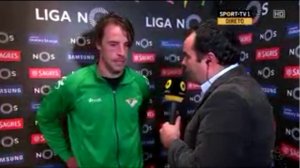 Perguntas da flash interview do Sporting - Moreirense