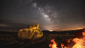 You're Sleeping In Afghanistan | Distant Gun Battle Ambience | Radio Chatter | Fire Ambience | War
