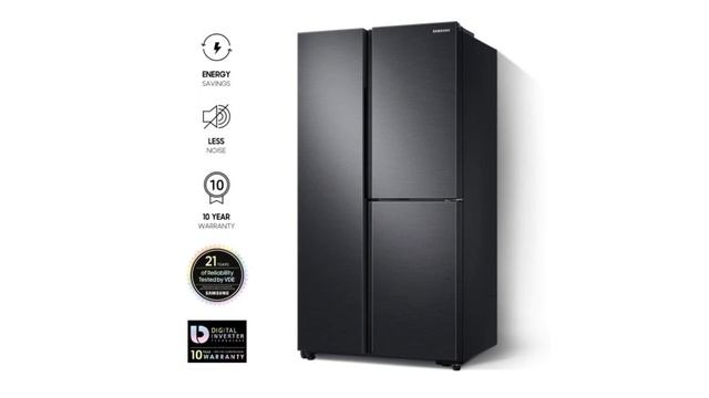 Холодильник Samsung RS5000 (RS64R5331B4 WT) с пластиной охлаждения Metal Cooling 617 л