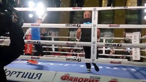 УСИК & БАШИР. ЗАЖИГАТЕЛЬНЫЕ ТАНЦЫ НА ОТКРЫТОЙ ТРЕНИРОВКЕ. @ USYK BASHIR DANCE / OPEN WORKO