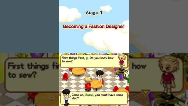 Nintendo DS ► Pop Cutie! ► Street Fashion Simulation