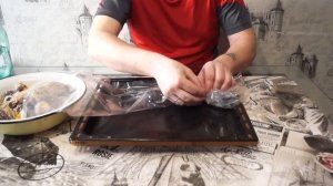 Нежный очень вкусный Гусь запеченный в пакете с апельсинами. Как приготовить гуся. Гусь в духовке