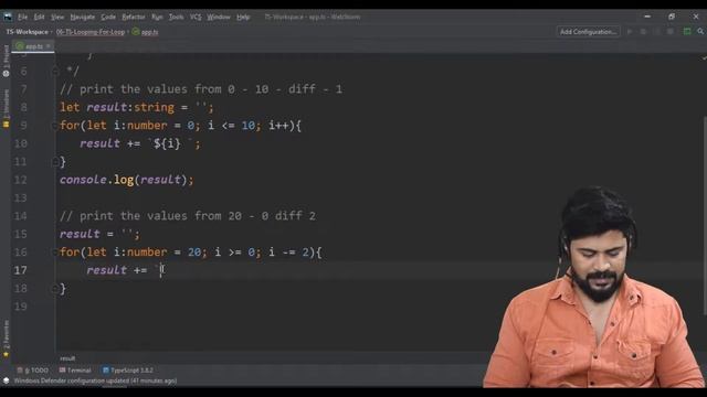 11 For Loop in TypeScript | UiBrains | NAVEEN SAGGAM | Comeplete TypeScript Tutorial