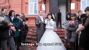 Первая съемка свадьбы на sony a77