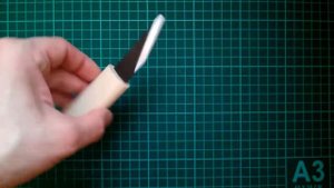 Японский нож косяк Ikeuti A600 в деревянных ножнах