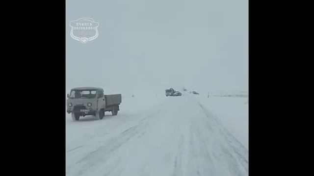 Ситуация на дороге Ачинск-Ужур