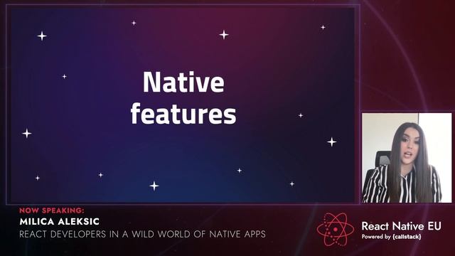 React Native EU 2021: Milica Aleksic - React developers in a wild world of native apps смотреть онлайн
