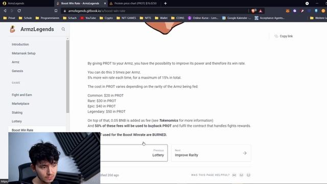 Armz Legends - 50€ am Tag verdienen - Neues NFT Crypto Play2Earn Spiel! $PROT смотреть онлайн