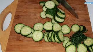 Малосольные огурцы в пакете  Cucumber Salad Fast Recipe