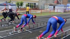 В Пскове завершился первый день Межрегиональных соревнований по пожарно-спасательному спорту