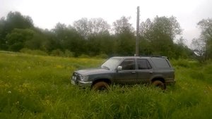 тойота 4раннер(2) сток на данлопах"