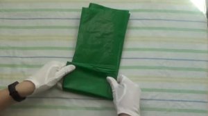 Как свернуть плотный пакет прямоугольником