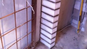 Тамбурная перегородка из силикатного кирпича(разметка)