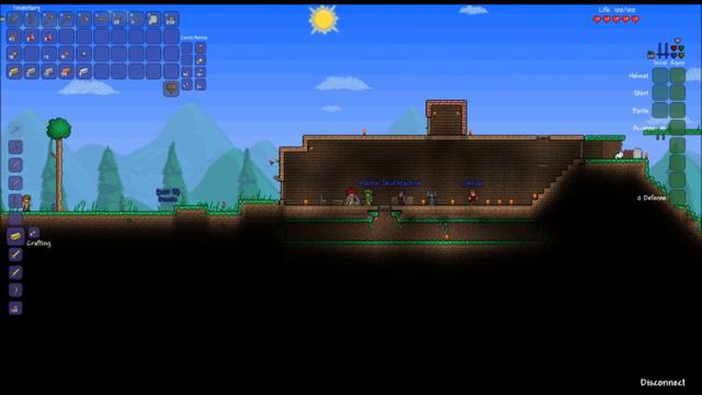 Lets Play Terraria - 5 Man 1 Woman Multiplay - Episode 4 смотреть онлайн