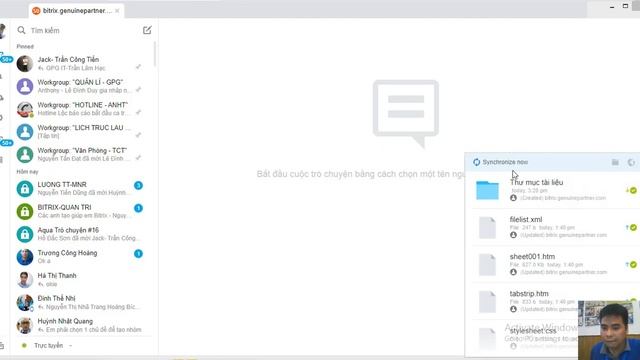 Bitrix 5 Hướng dẫn sử dụng công cụ Drive Chia sẻ tài liệu смотреть онлайн