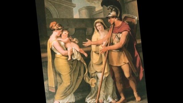 Андромаха.  Стихотворение Виталия  Калашникова читает Елена Красоткина.