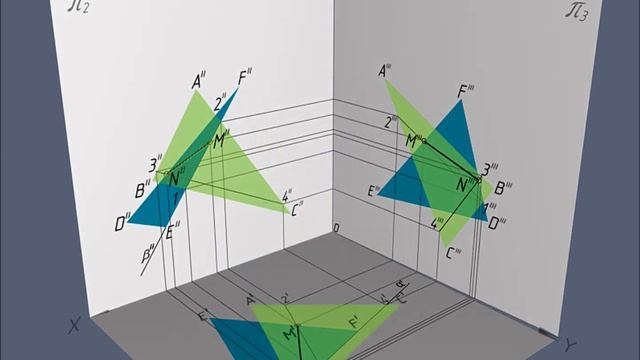 10. Пересечение плоскостей смотреть онлайн
