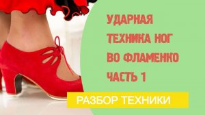 Урок фламенко №13. Ударная техника ног во фламенко. Часть 1