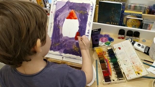 Просто космос.? Как нарисовать ракету? смотреть онлайн