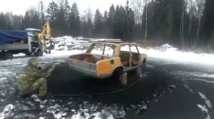 Пескоструйная очистка кузова легкового автомобиля купершлаком.