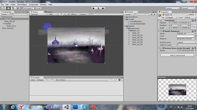 Слешер. Бэкграунд. Разные размеры экрана смотреть онлайн