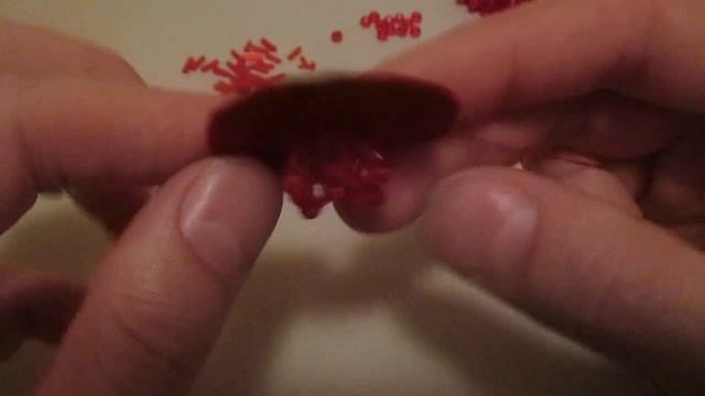 Мк.Цветок из кристаллов и стекляруса. ЛюПетра. смотреть онлайн