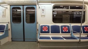 Люблинско-Дмитровская линия метро. 81-717/714.6. Перегон - Борисово - Шипиловская.