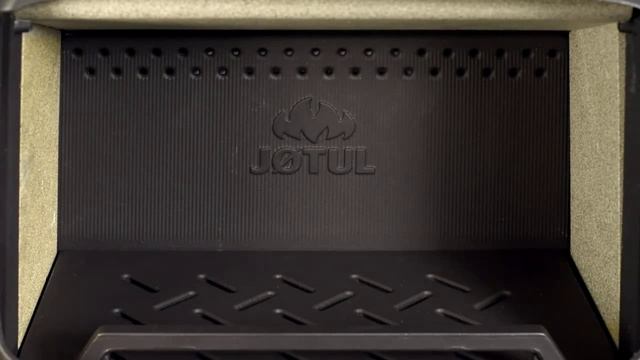 Печь камин JOTUL F 305 - красивое горение смотреть онлайн