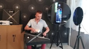 Обзор на голографический вентилятор HR-AD 04 70 см
