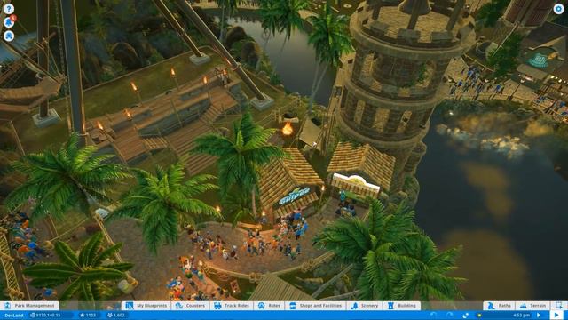 Planet Coaster Challenge Gameplay - Working Steam Engine! #9 смотреть онлайн