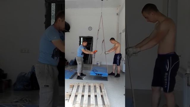 Установка подъемника
