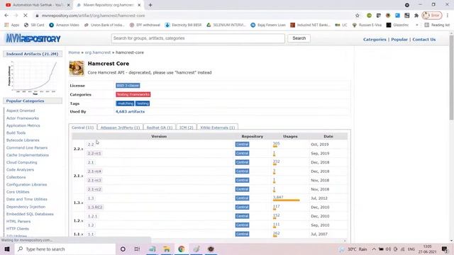 (In Hindi) Latest Cucumber Maven Dependecies in pom.xml, Natural Plugin and Maven ArcheTypes setup смотреть онлайн