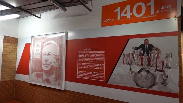Тур по стадиону OLD TRAFFORD. Манчестер