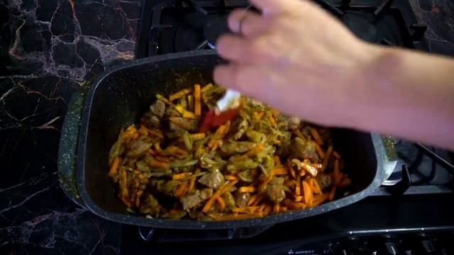 Необыкновенно вкусный плов в казане со свининой. Секреты приготовления рассыпчатого плова к Пасхе.