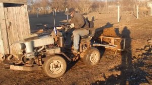 Навесные вилы на минитрактор