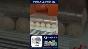 Algipack Smipack BP800 полуавтомат #shorts упаковка топливных брикетов