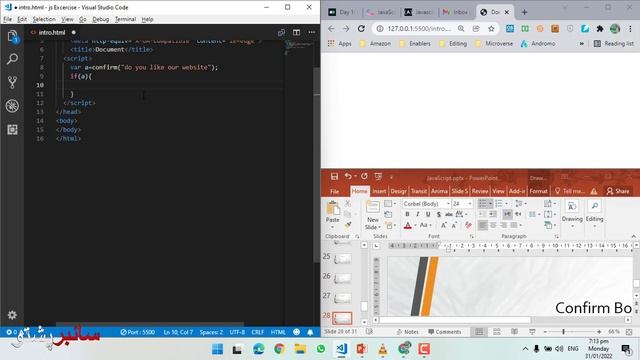 JavaScript Lecture 19 | What is Alert Box, Confirm Box, and Prompt Box in JavaScript