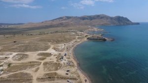 Крым. Капсель, Таврида. Дикие Пляжи Судака. Пляж Меганом.