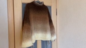 Свитер из пряжи YarnArt Bellissimo с эффектом деграде. История одной вещи. Обзор пряжи
