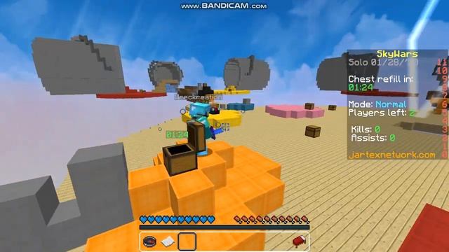 Wreckreation Hacks (Minecraft Skywars) смотреть онлайн