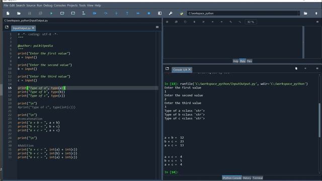 Python User Input (String and Integer). Pulkit Pedia!
